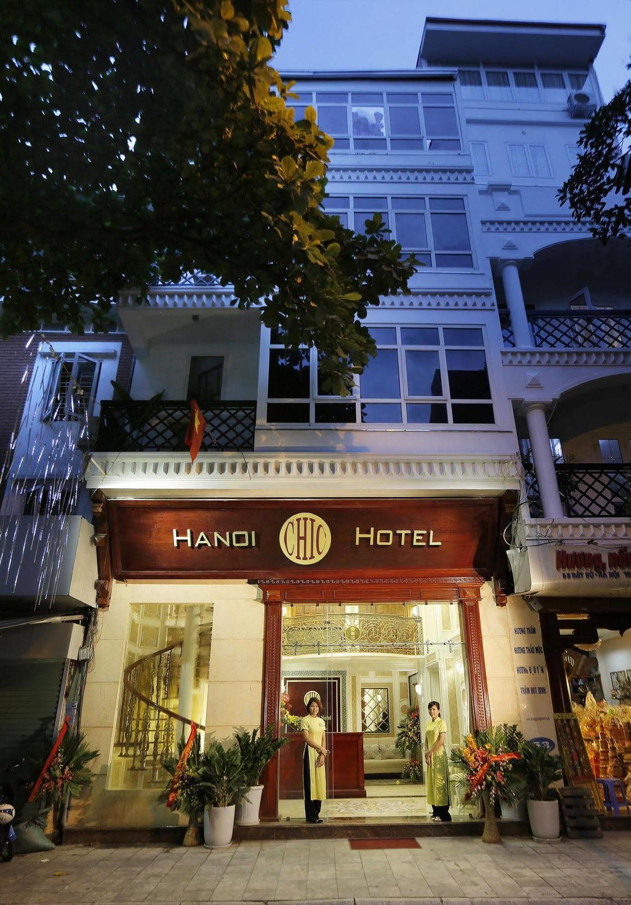 Hanoi Chic Boutique Hotel Exteriör bild